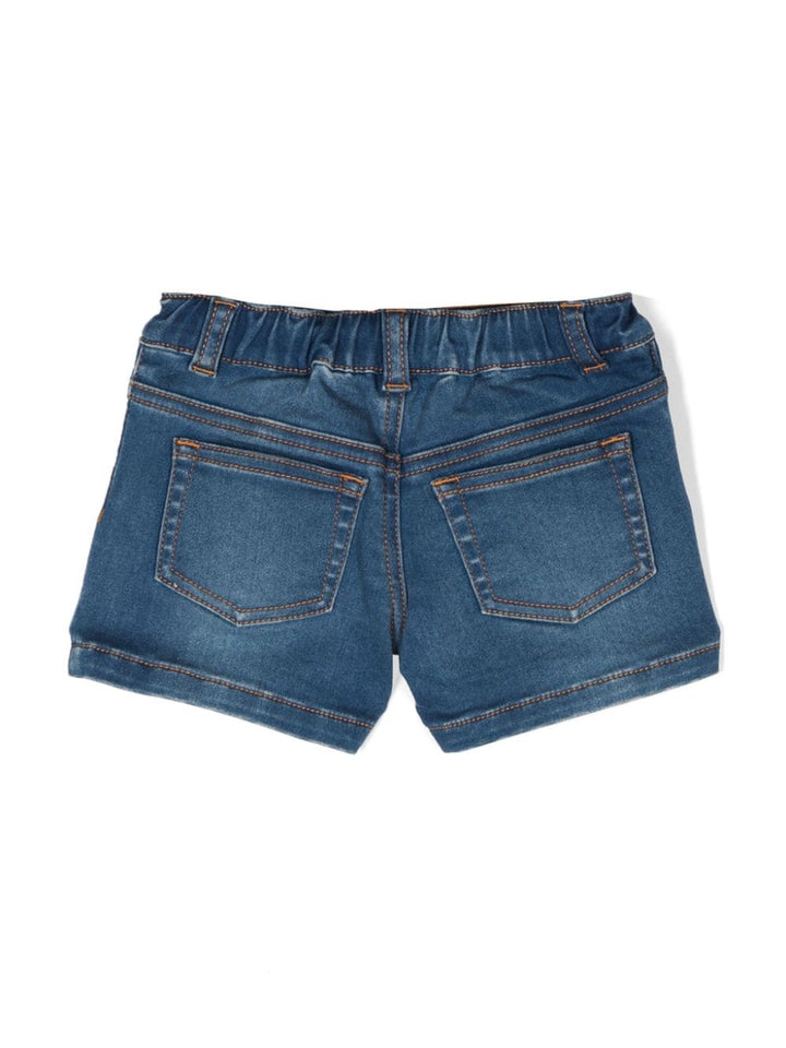 Shorts indaco neonato