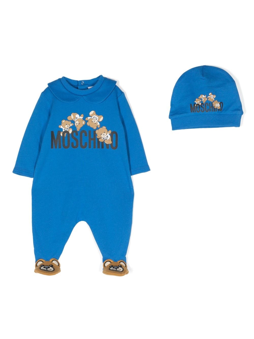 Pyjama bébé bleu électrique