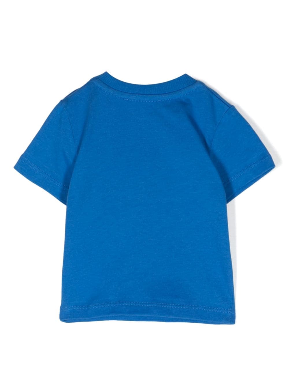 T-shirt blu/multicolore neonata