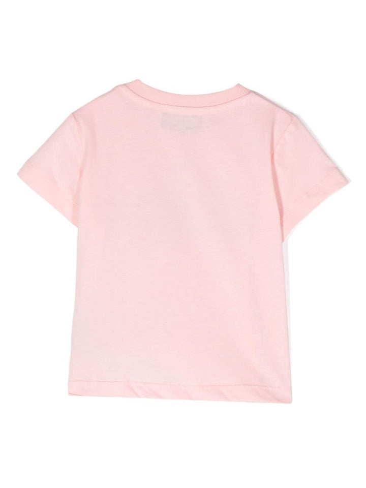 T-shirt rosa pastello neonata