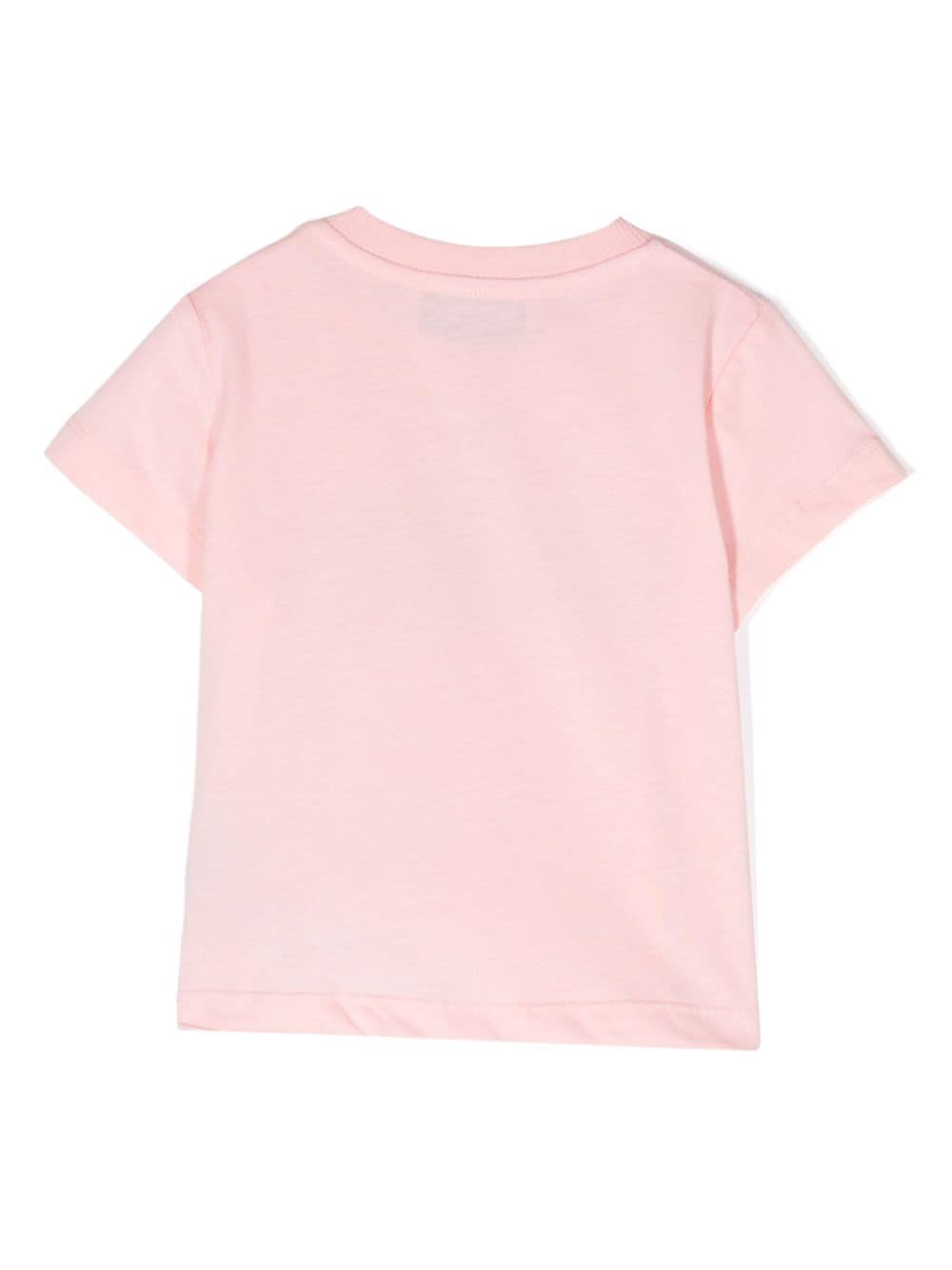 T-shirt rosa pastello neonata