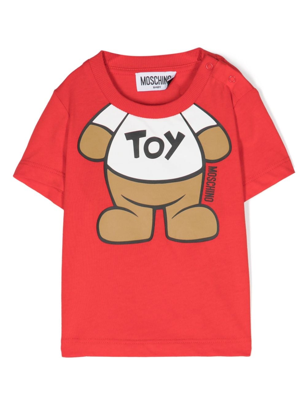 T-shirt rossa neonato