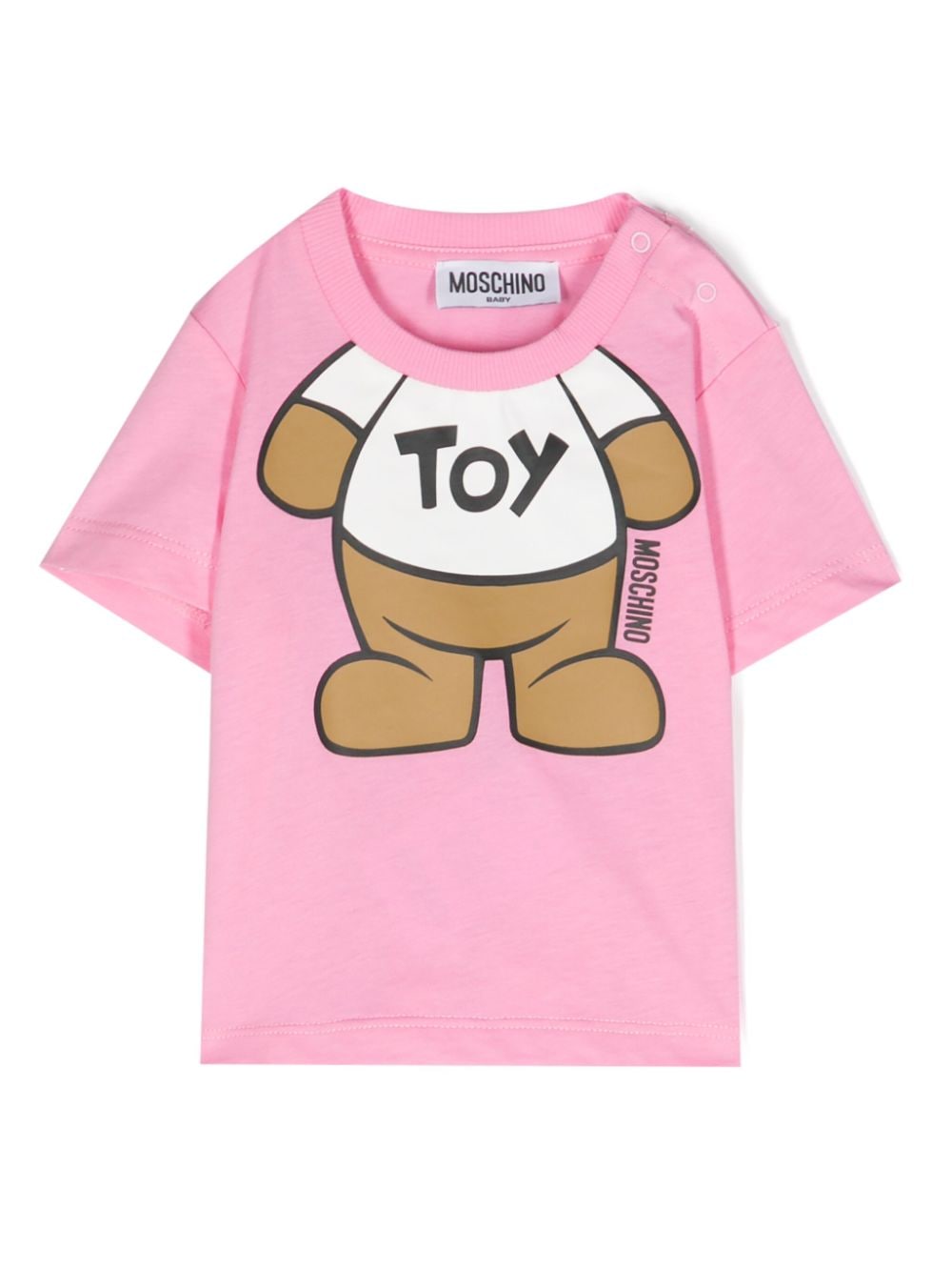 T-shirt rosa neonata