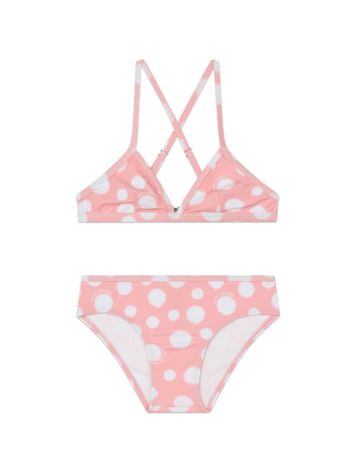 bikini rose petite fille