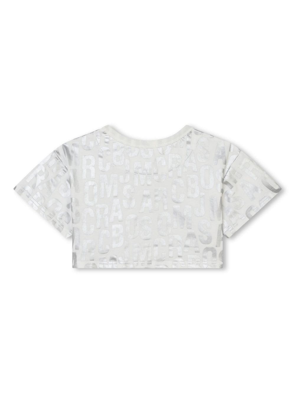 t-shirt blanc/argent pour les filles