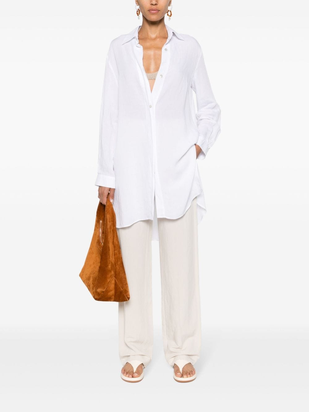 Chemise blanche pour femme