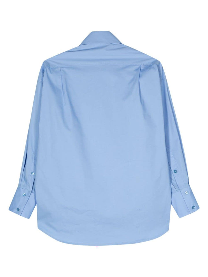 Camicia donna blu fiordaliso