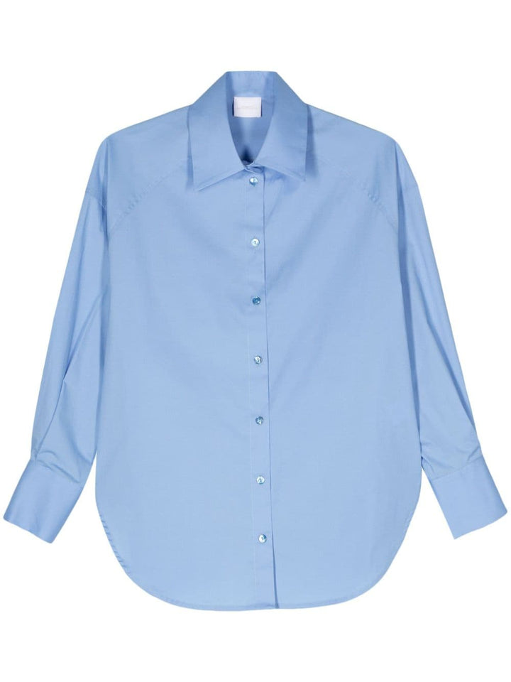 Chemise femme bleu bleuet