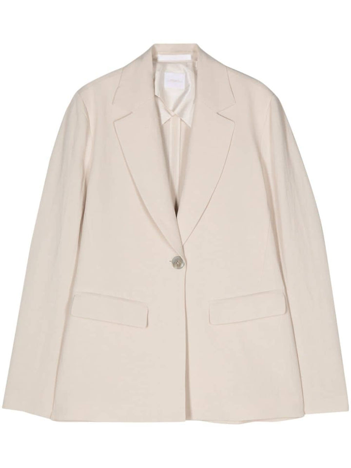 Blazer femme beige/clair