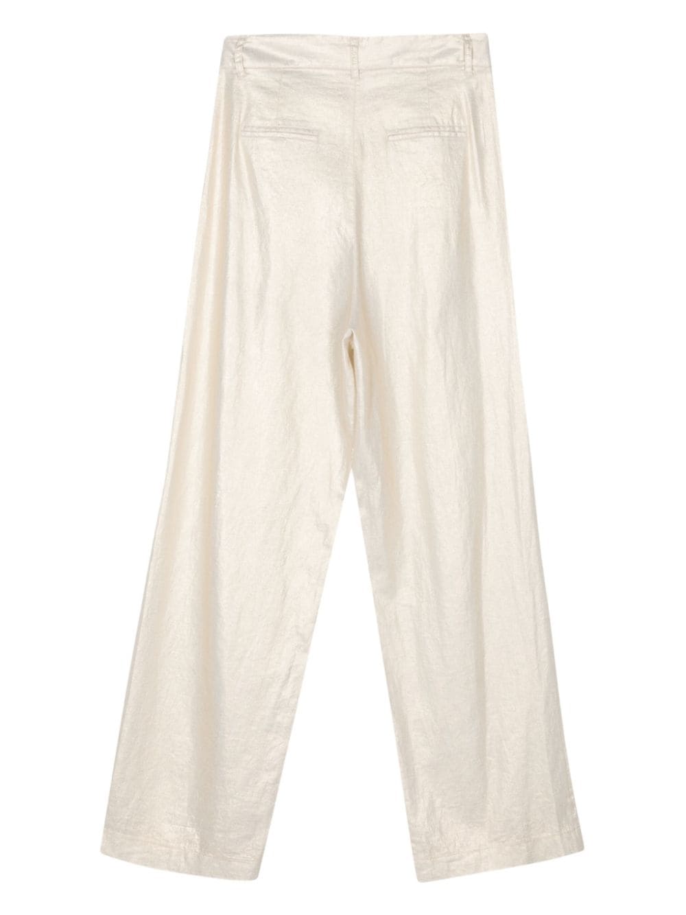 pantaloni oro donna