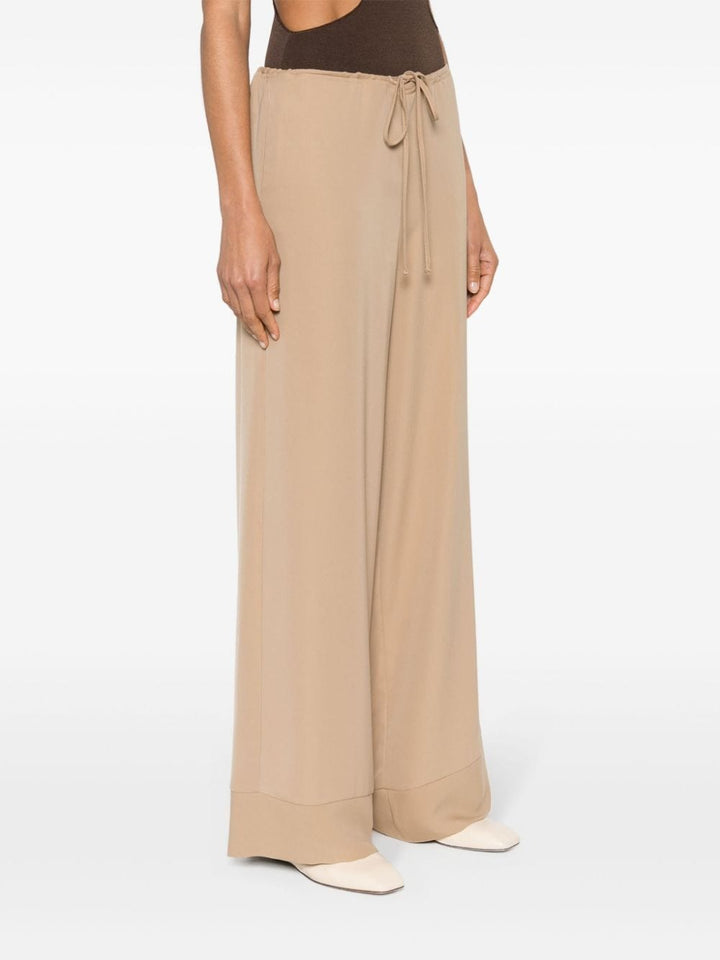 Pantalon beige femme