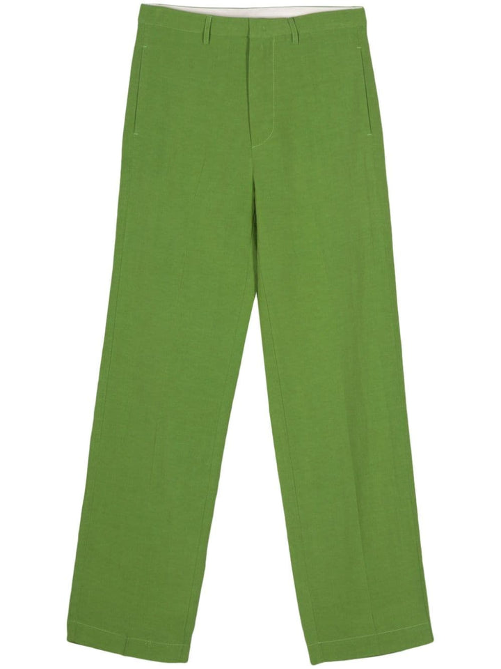 Pantalon femme vert