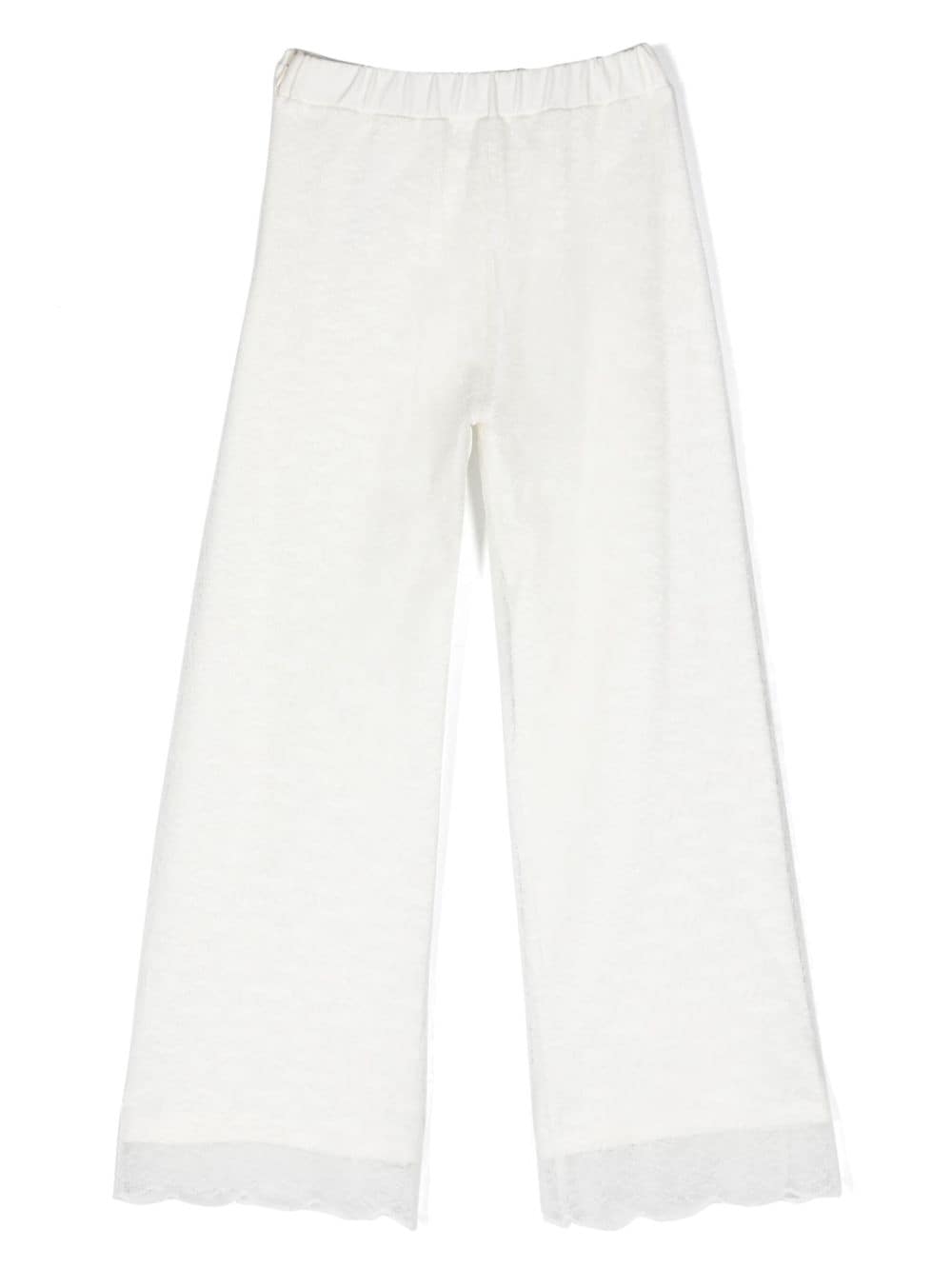 pantalon blanc pour fille