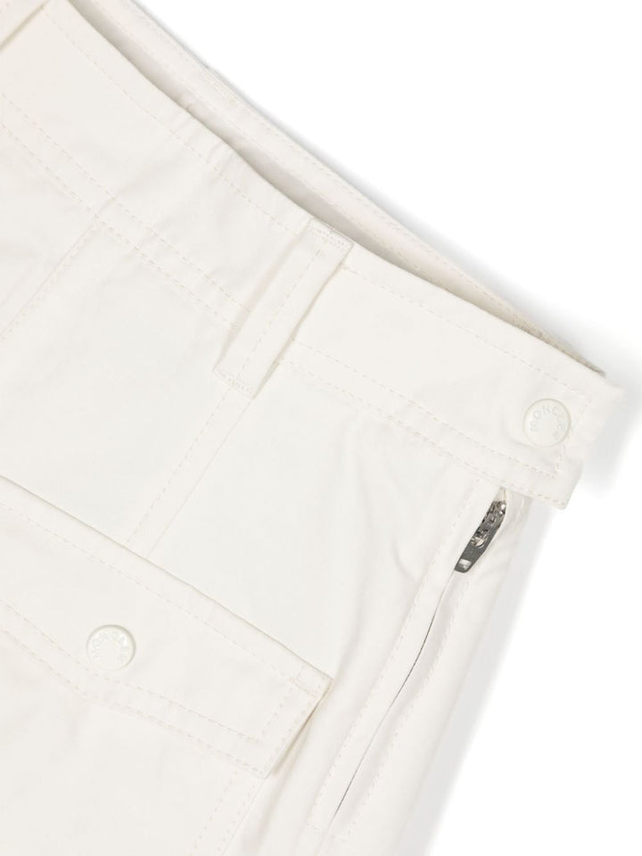 shorts bianco bambina