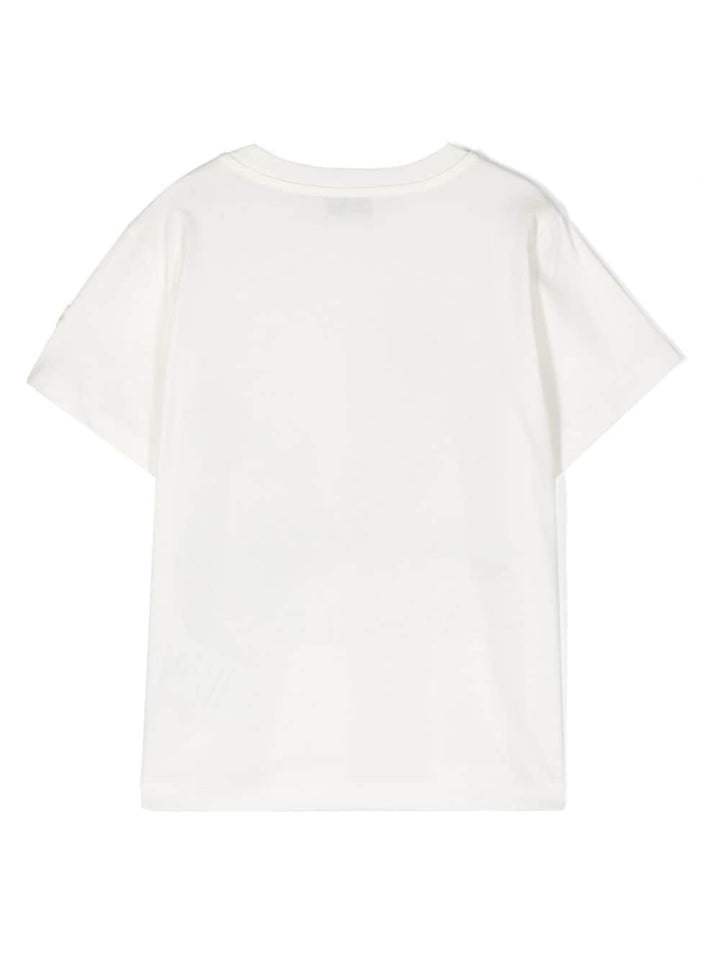 T-shirt enfant blanc optique