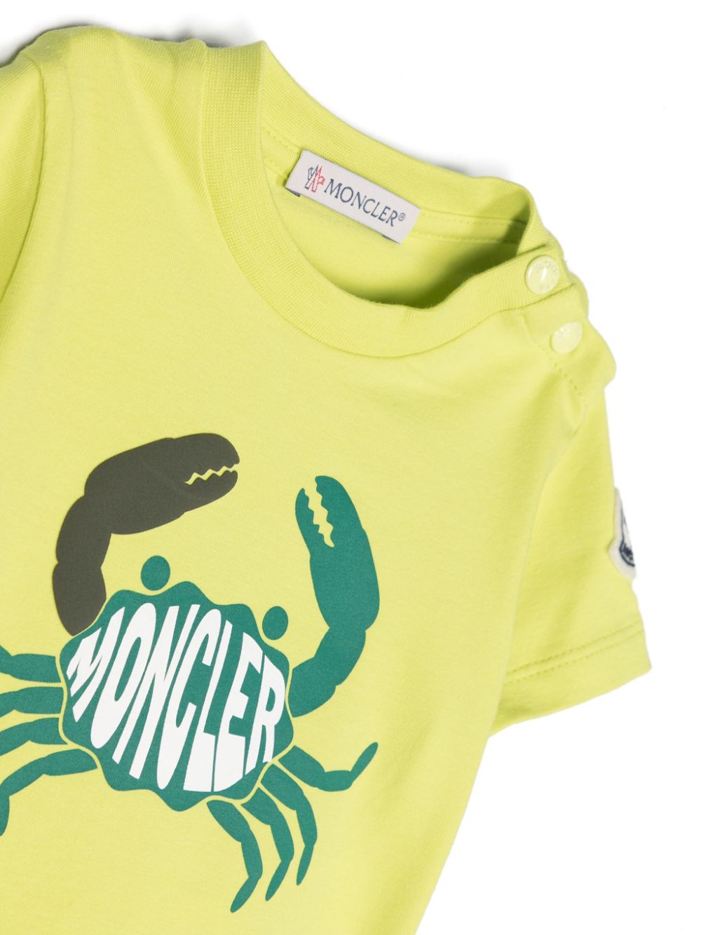 T-shirt bébé vert unisexe