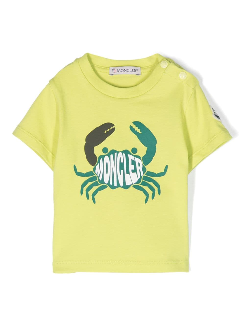 T-shirt bébé vert unisexe