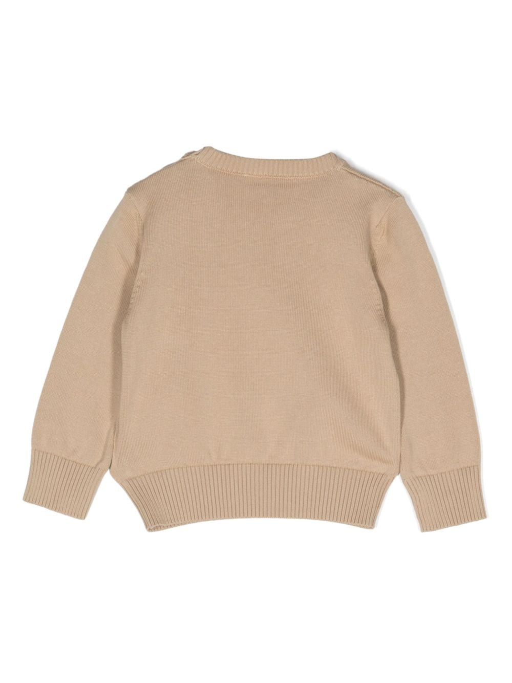 Pull beige nouveau-né unisexe