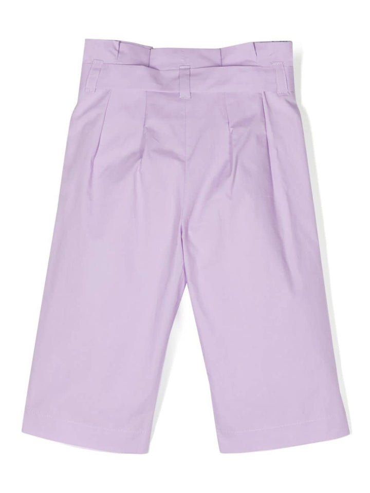 Pantaloni neonata viola chiaro