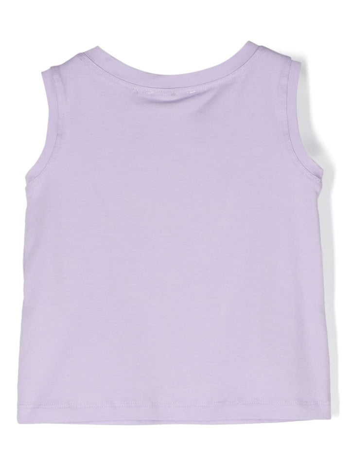 T-shirt lilla bambina