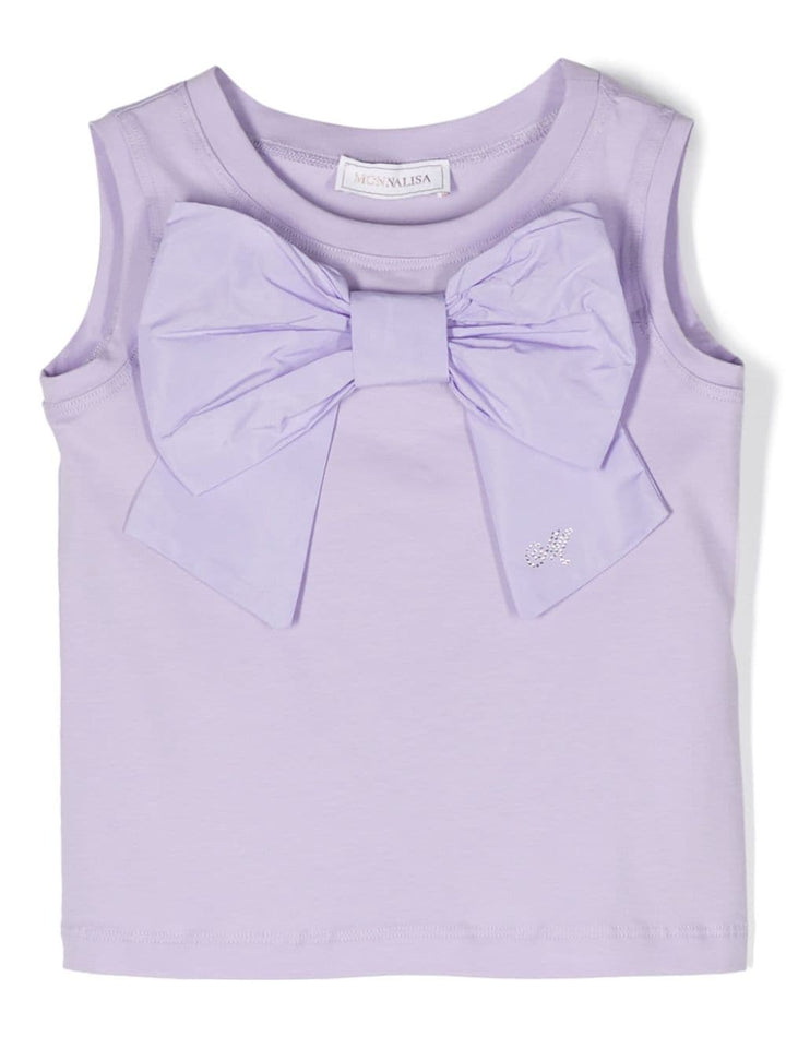 T-shirt lilas fille