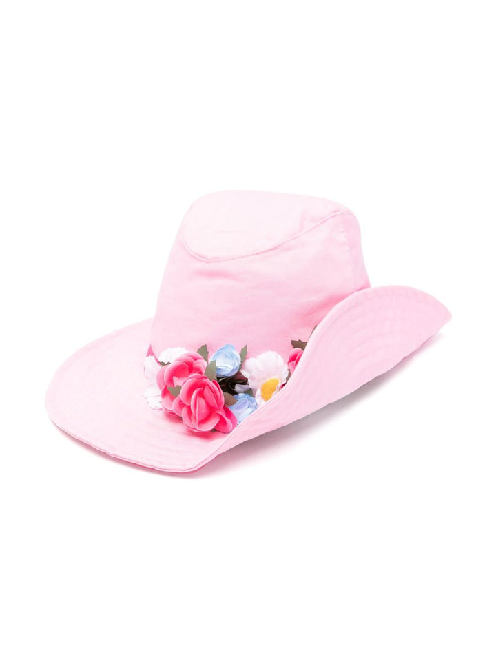 Cappello rosa bambina