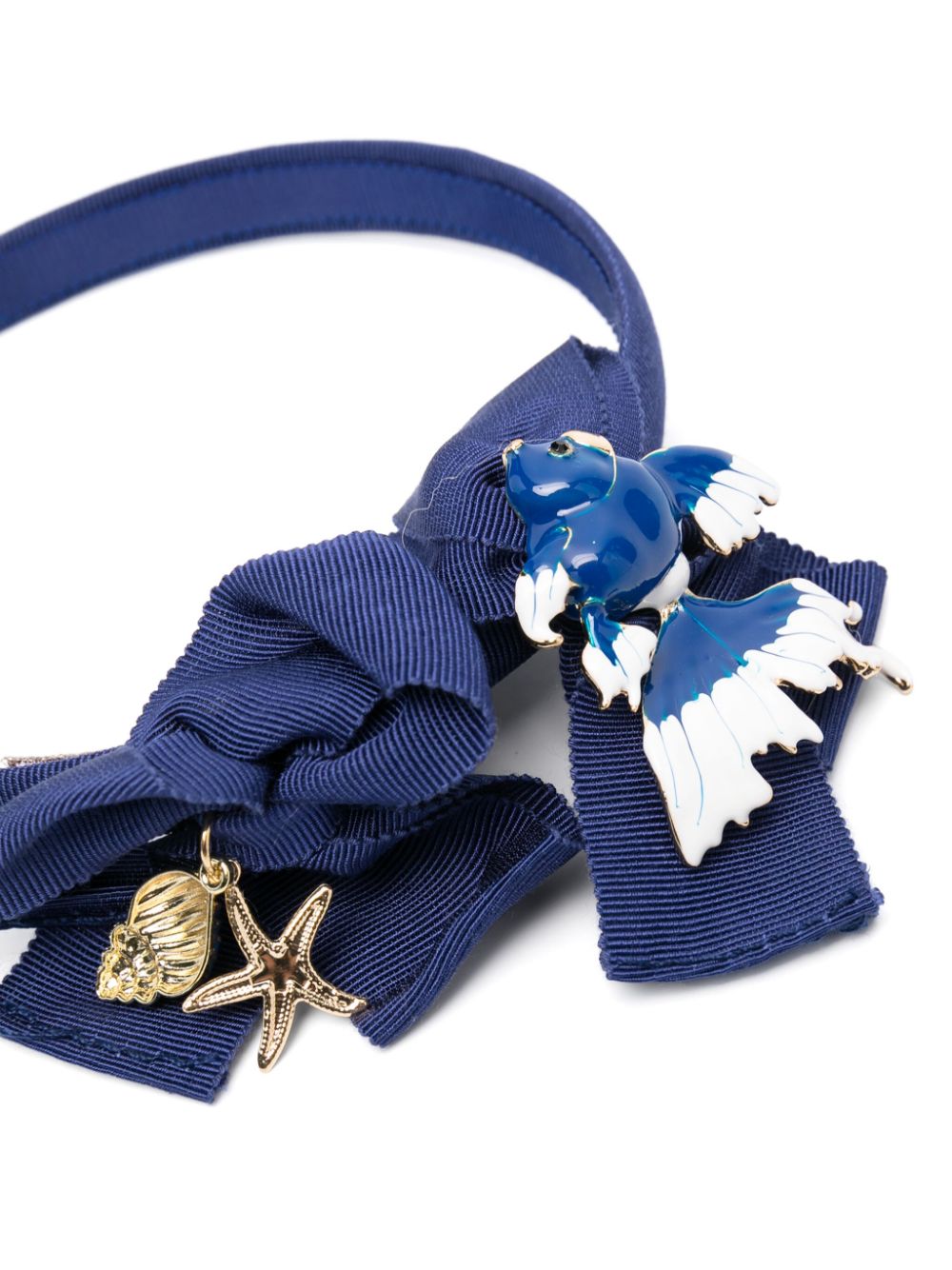 Bandeau fille bleu marine