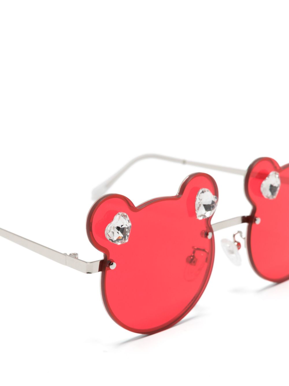 Petites lunettes rousses