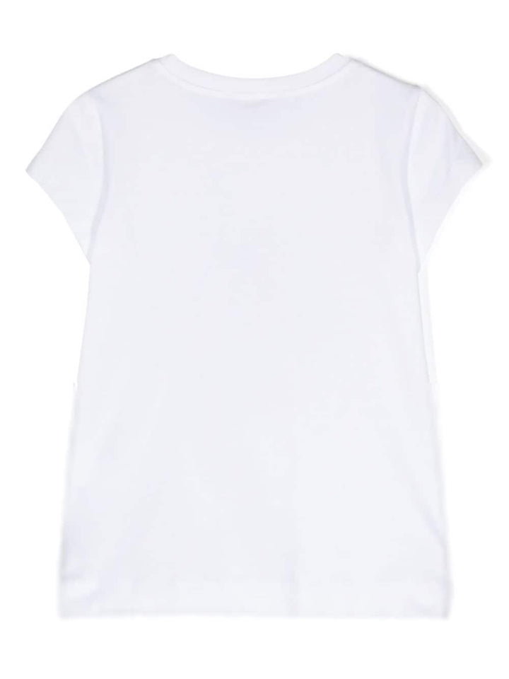 T-shirt bianca bambina