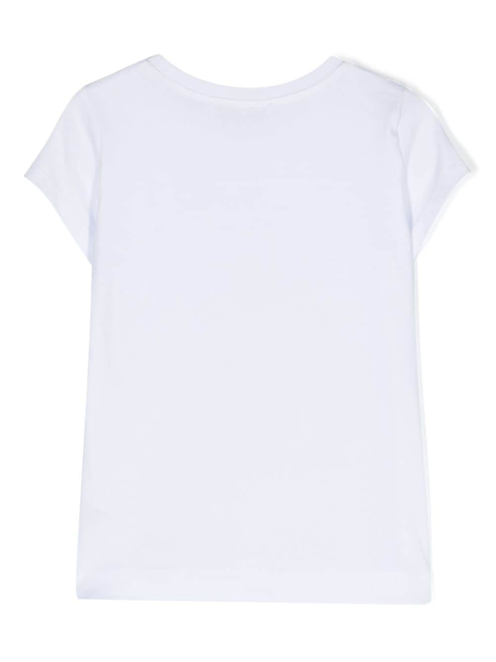 T-shirt bianca bambina