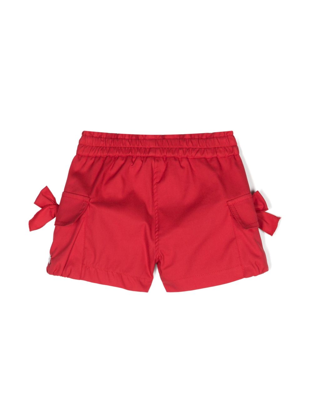 Shorts rosso neonata
