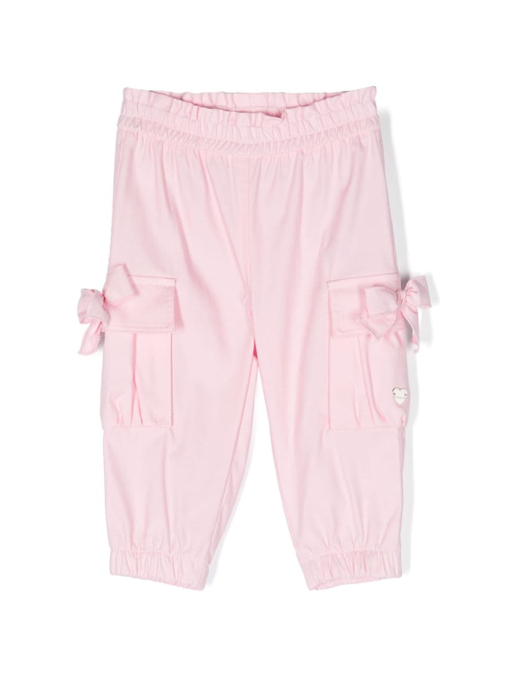 Pantaloni rosa neonata