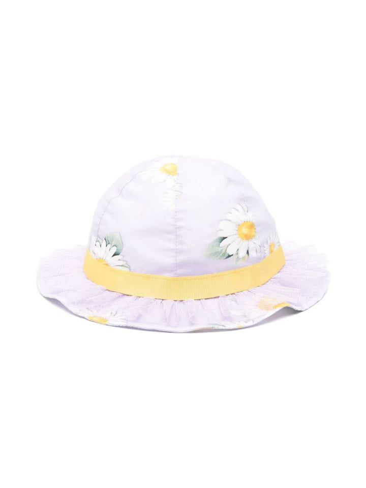 Cappello bianco bambina