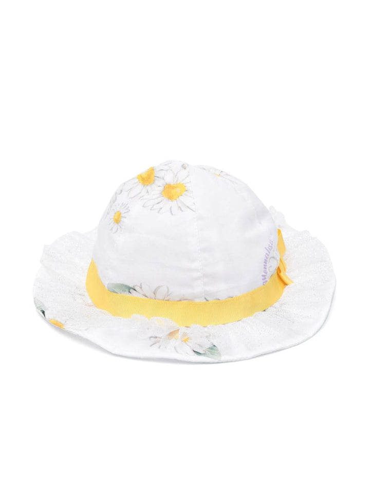 Cappello bianco bambina