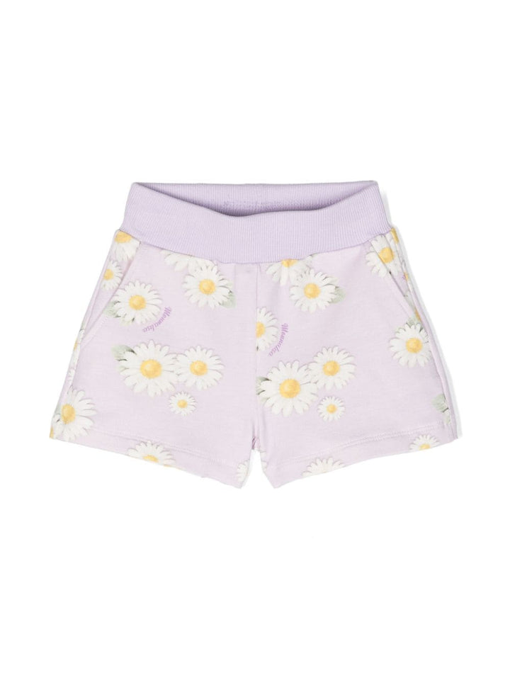 Shorts neonata lilla/multicolore
