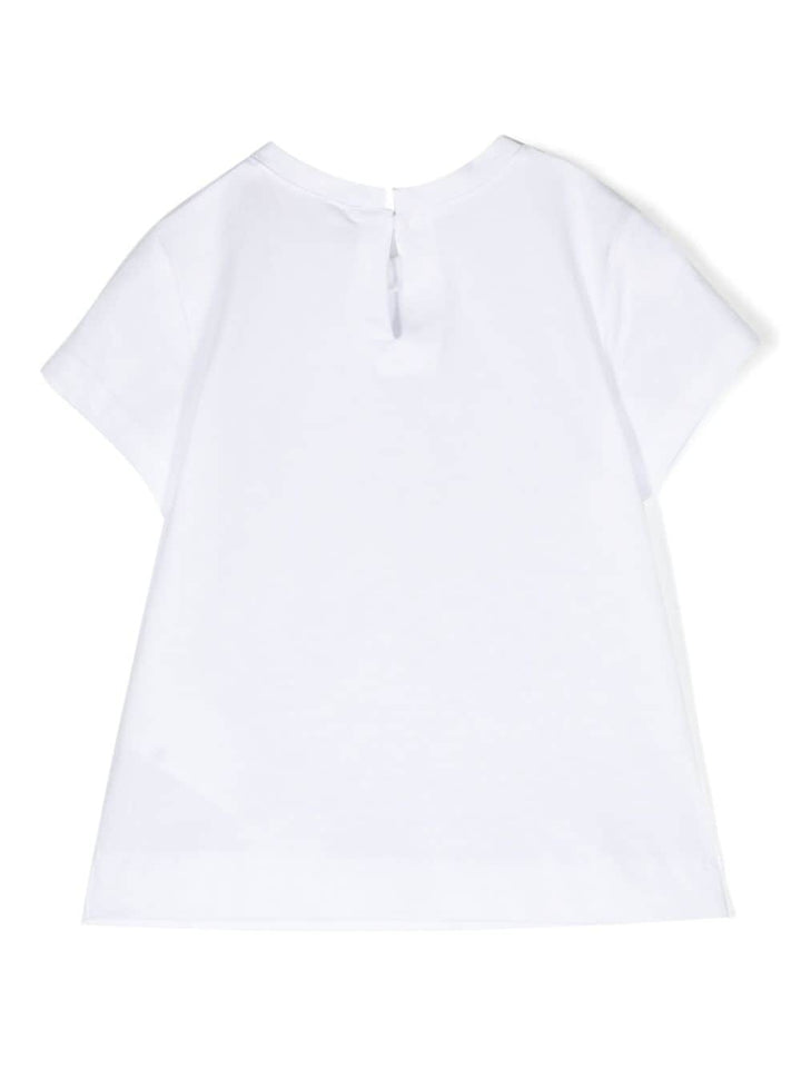 T-shirt bianca neonata