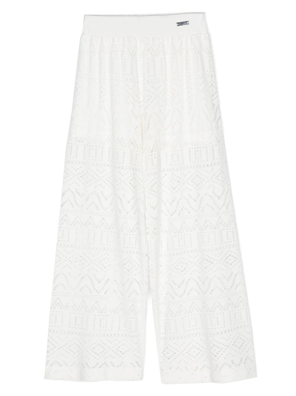 Pantalon bébé fille blanc