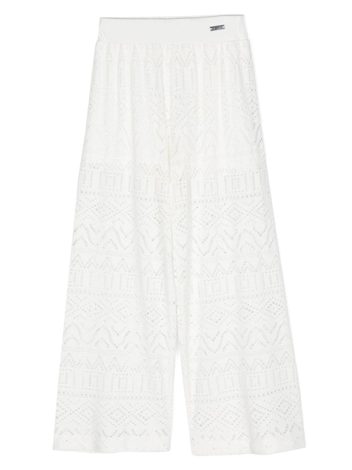 Pantalon bébé fille blanc