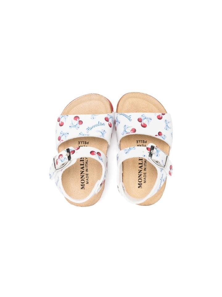 Sandali bianchi neonata