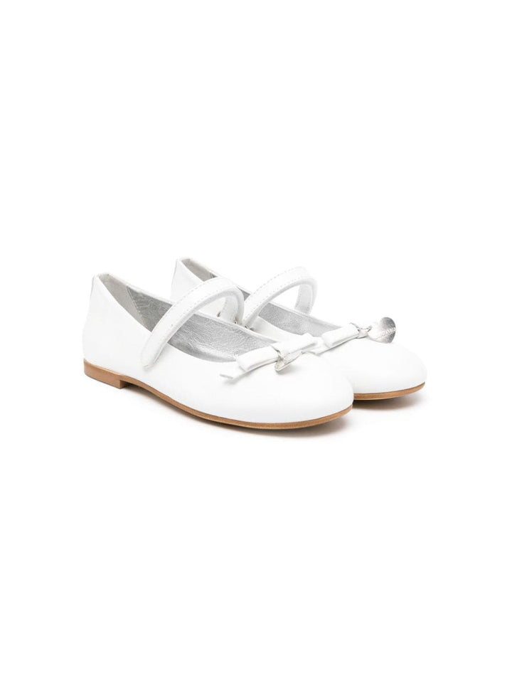 Ballerines fille blanches
