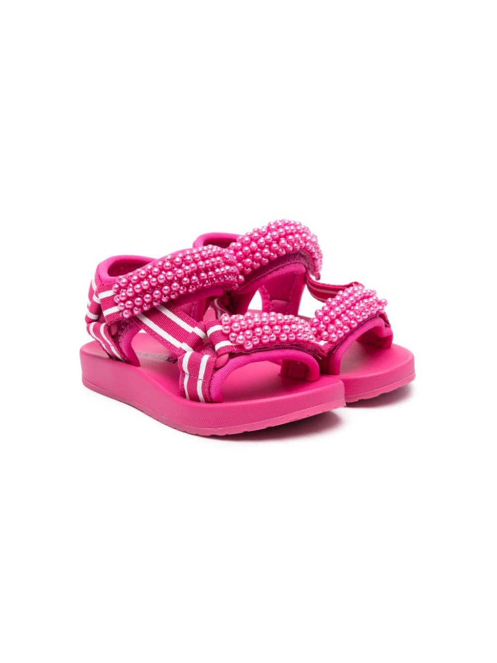 Sandales fuchsia pour fille