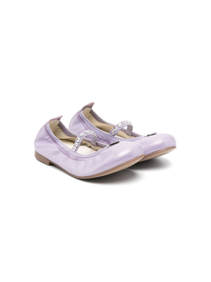 Ballerines petite fille lilas