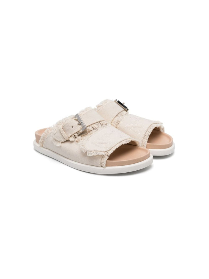 Sandali bambina beige