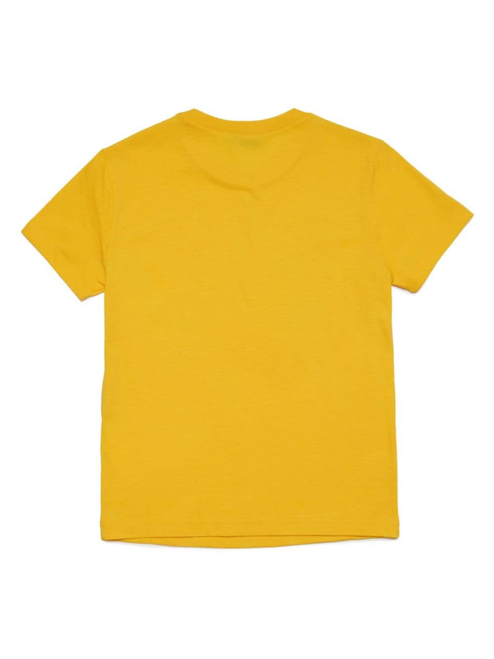 T-shirt gialla/bianca bambino