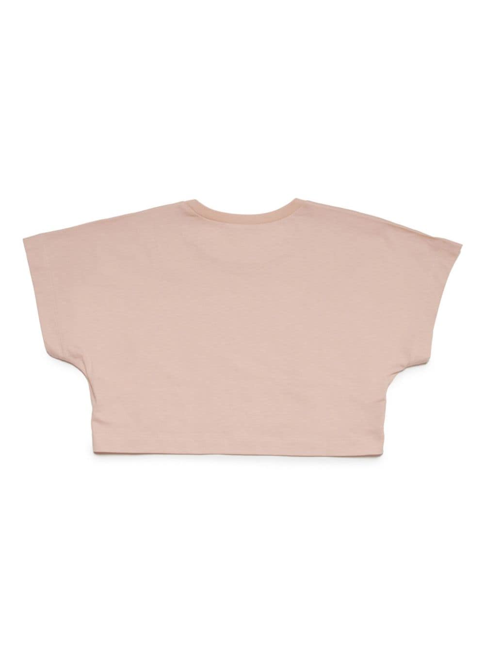 T-shirt rosa/bianca bambina