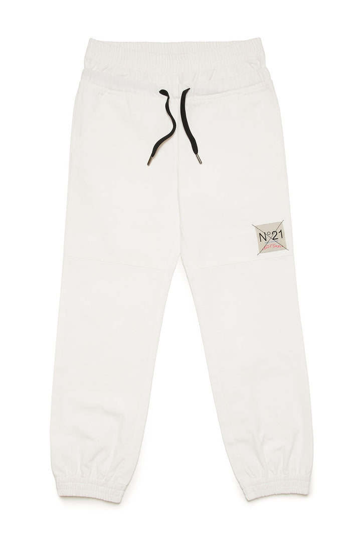 Pantalon de sport enfant blanc