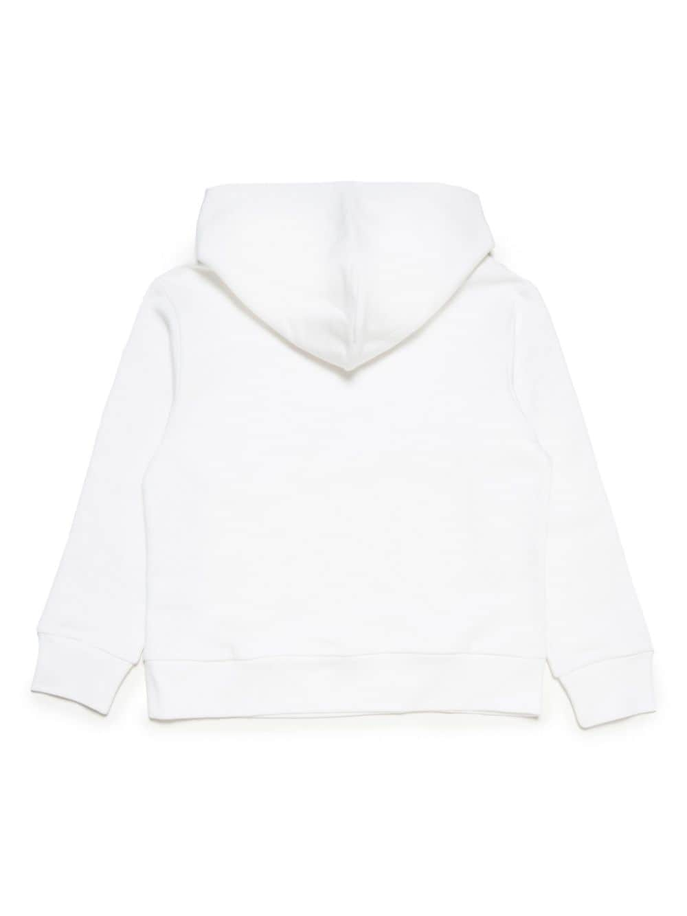 Sweat garçon blanc