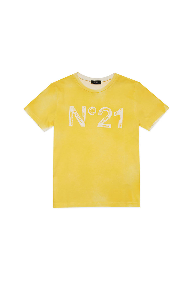 T-shirt jaune unisexe