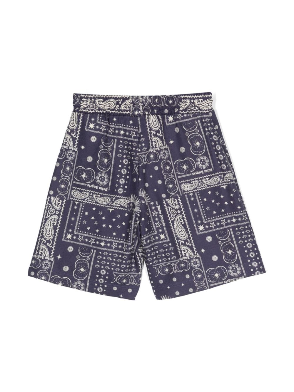 Shorts bambino blu/bianco