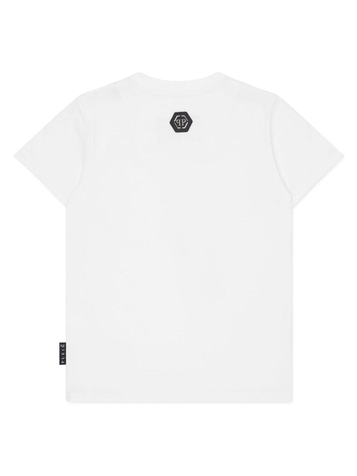 T-shirt garçon blanc